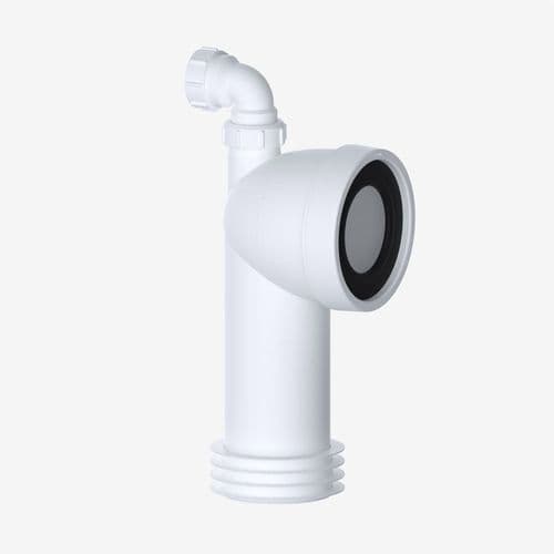VIVA 90DEG Bend WC Pan Connector (1.25" Adaptor) PP0005/A