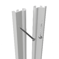 WARMSEAL 914mm White MultiFin Seal + Fixings (Pk 5) G40201