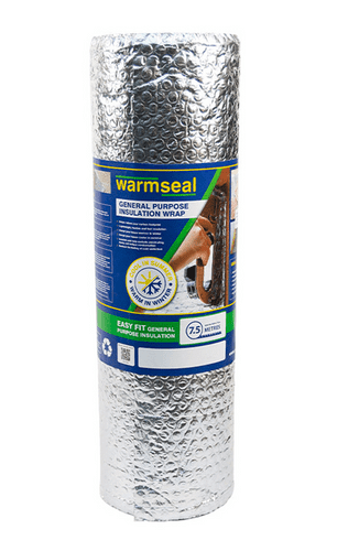 WARMSEAL General Purpose Insulation Wrap 600mmx7.5M G21201