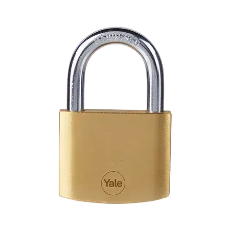 YALE Brass Padlock 40mm Y110B/40/122/1