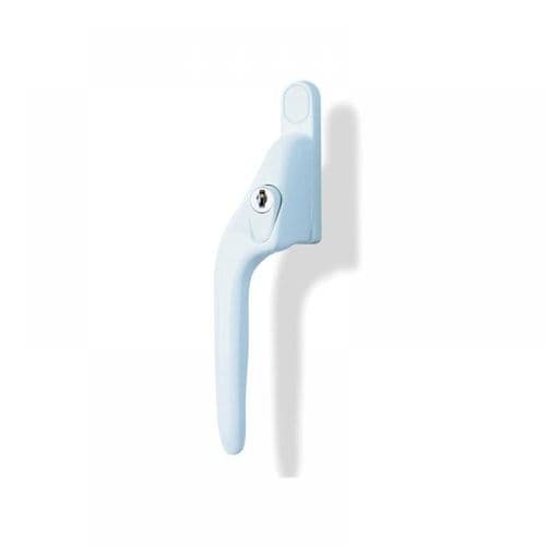 YALE Offset Left Hand PVCu Lockable Window Handle P-YWHLCK40L-WH