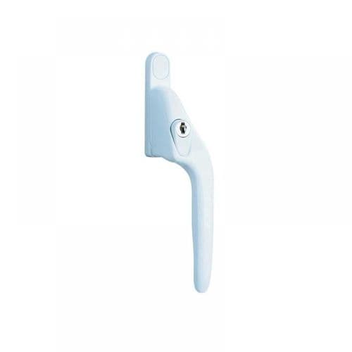 YALE Offset Right Hand PVCu Lockable Window Handle P-YWHLCK40R-WH