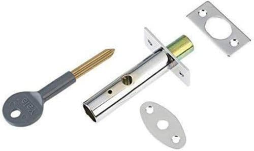 YALE P-M444 Door Security Bolt (Pk 2) CH P-2PM444-CH-2