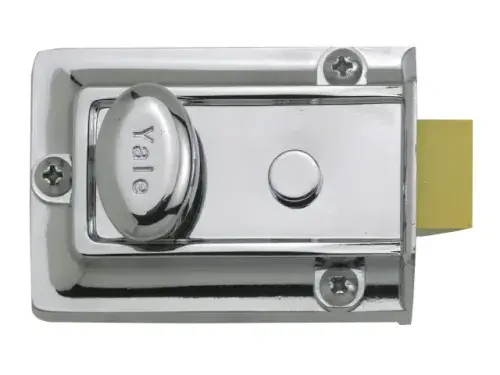 YALE P77 Traditional Nightlatch P-77-CH-CH-60
