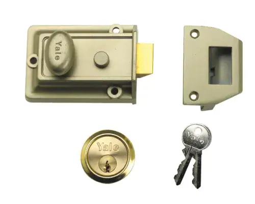 YALE P77 Traditional Nightlatch P-77-ENB-PB-60