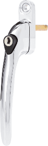 YALE PVCu Replacement Window Handle Chrome P-YWHLCK40N-CH