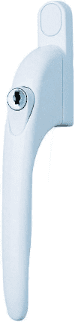 YALE PVCu Replacement Window Handle White  P-YWHLCK40N-WH
