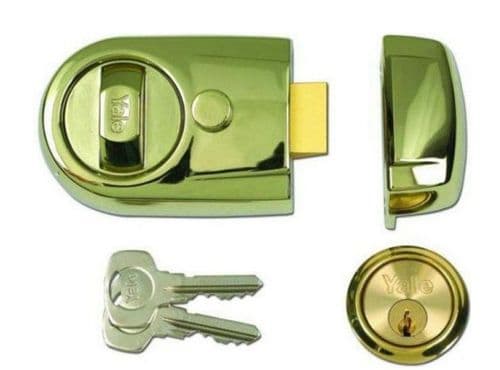 YALE Y3 Nightlatch Brass P-Y3-BLX-PB-60