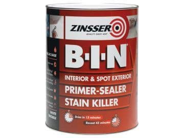 ZINSSER B.I.N Primer Sealer Stain Killer 2.5L ZN7020001C1