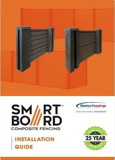 SMARTBOARD Composite Fence Panel Box