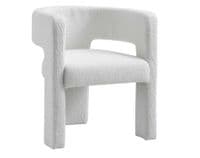 ✨ New Arrival – White Bouclé Arm Chair ✨