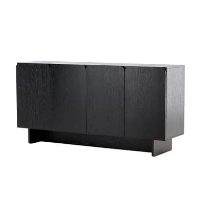 Ankara Wooden Cabinet - Black, Large