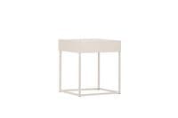 Bakal Bedside Table 43x50 Beige Side Table