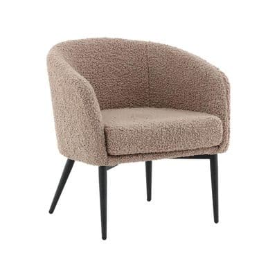 Fluffy Armchair - Brown