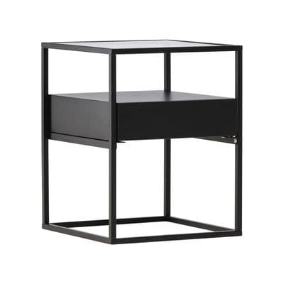 Fortaleza Side Table - Black