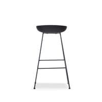 Set of 2 ORSON Minimalist Black Bar Stools