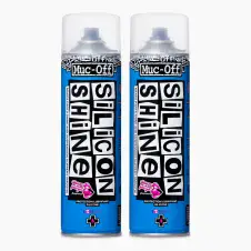 2 PACK MUC-OFF SILICONE SHINE 500ML X 2  PACK - RRP £28.00