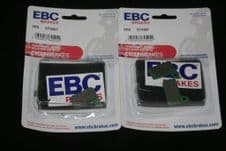 2 X PAIR PACK EBC CFA667 SRAM RED / S SERIES / RIVAL / ETAP / HYDRO  DISC BRAKE PADS - RRP £29.90