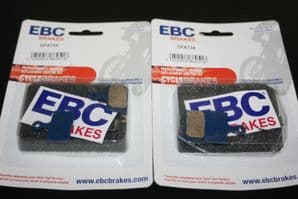 2 X PAIR PACK EBC CFA734 SHIMANO 105 ULTEGRA DURA-ACE FIT DISC BRAKE PADS - RRP £22.00
