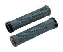 BBB PYTHON LOCK ON HANDLEBAR GRIPS - MOSS GREEN WITH BLACK LOCKRINGS