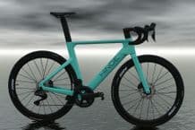 HINDE AERO CARBON STEALTH DISC+ - SHIMANO ULTEGRA DI2 12 SPEED  / MAVIC COSMIC S42 CARBON WHEELS