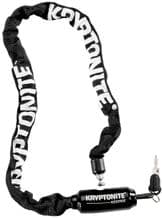 KRYPTONITE KEEPER 585 INTEGRATED CHAIN LOCK (5mm  X 85cm) - RRP £34.99