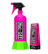 MUC-OFF BOTTLE FOR LIFE AND 4 X PUNK POWDER BUNDLE - 4 LITRES OF BIKE CLEANER INCLUDED - RRP £44.99