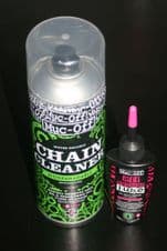 MUC-OFF CHAIN CLEANER & MUC-OFF ALL WEATHER LUBE COMBO PACK - RRP £19.50