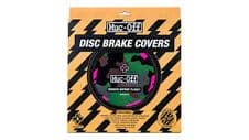 MUC-OFF DISC BRAKE COVERS CAMO OR BOLT  DESIGN  (PAIR) - RRP £29.99