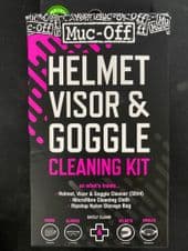 MUC-OFF HELMET, VISOR & GOGGLE CLEANING KIT - RRP £17.99