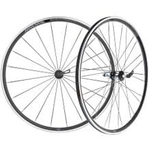 PAIR MICHE REFLEX XL FULL BLACK RIM BRAKE WHEELSET - VARIOUS FITTING OPTIONS