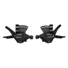 PAIR SHIMANO ALTUS M315 3 X 7 SPEED OR 3 X 8 SPEED RAPIFIRE GEAR LEVERS