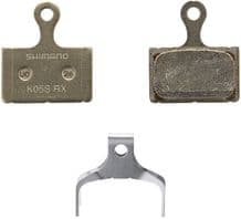 PAIR SHIMANO KO5S DISC BRAKE PADS - FITS DURA-ACE / ULTEGRA / 105 / TIAGRA / GRX & MORE