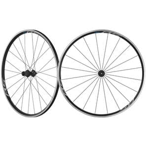 PAIR SHIMANO RS100 ROAD BIKE 700C RIM BRAKE WHEELS - RRP £199.95