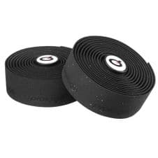 PROLOGO PLAINTOUCH ROAD BIKE HANDLEBAR TAPE (BLACK) INC FITTIING TAPE & PLUGS