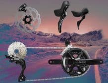 SHIMANO 105 R7100/R7120 12 SPEED HYDRAULIC DISC BRAKE GROUPSET - RRP £959.95
