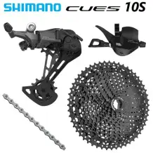 SHIMANO CUES U4000/U6000 1 X 10 SPEED GROUPSET (EXC BRAKES) - RRP £224.95