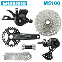 SHIMANO DEORE 1 X 10 SPD GROUPSET (EXCLUDING BRAKES) - RRP £233.95