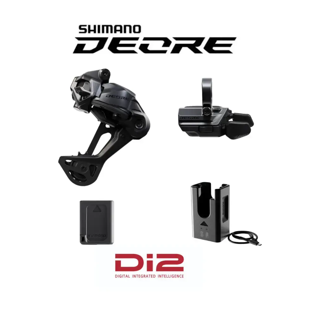 SHIMANO DEORE 1 X 12 SPEED DI2 WIRELESS SHIFTING COMPLETE UPGRADE KIT ...