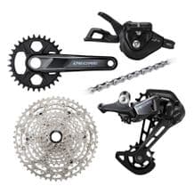 SHIMANO DEORE 1 X 12 SPEED MECHANICAL GROUPSET (EXC BRAKES) - RRP £337.95
