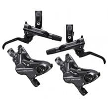 SHIMANO DEORE M6100 2 POT HYDRAULIC DISC BRAKE SET (FRONT & REAR)