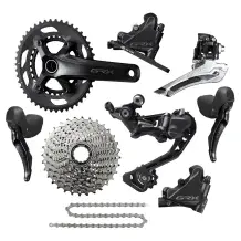 SHIMANO GRX RX400 2 X 10 SPEED DISC BRAKE GROUPSET - RRP £784.95