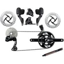 SHIMANO GRX  RX825 2 X 12 SPEED DI2 ELECTRONIC / HYDRAULIC DISC BRAKE GROUPSET - RRP £2099.95
