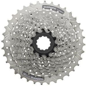SHIMANO HG201 9 SPEED CASSETTE (CHOICE OF RATIOS) & KMC X9 (9 SPEED) & CHAIN COMBO DEAL - RRP £49.90