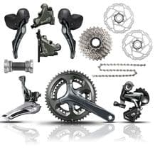 SHIMANO TIAGRA 4720 10 SPEED HYDRAULIC DISC BRAKE GROUPSET - RRP £769.95