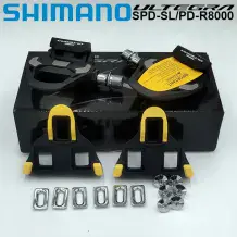 SHIMANO ULTEGRA R8000 SPD-SL PEDALS - INC CLEATS - RRP £159.95