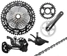 SHIMANO XTR 1 X 12 SPEED GROUPSET (EXC BRAKES) - RRP £1174.95