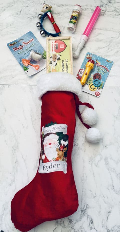 2-3 Year Filled Christmas Stocking