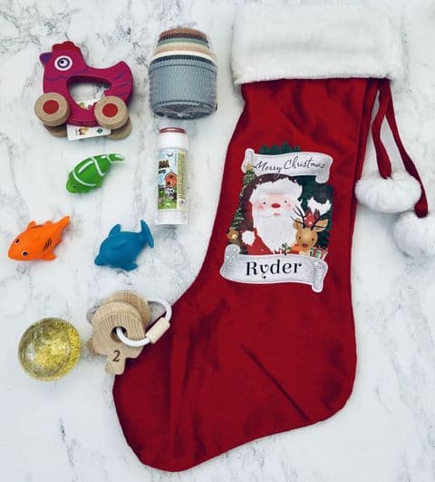 6-12 Month Filled Christmas Stocking