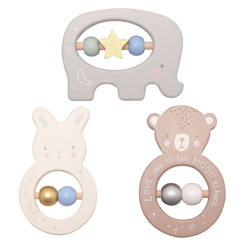 Animal Wooden Shaker | Hampers by Lauren